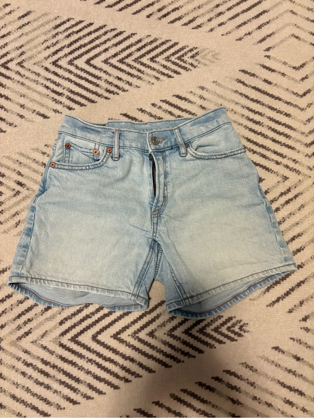 American Eagle Outfitters Light Blue Denim Shorts 000